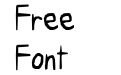 Ruji's Handwriting Font