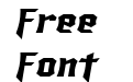 SF Ironsides Extended Italic