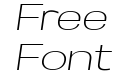 Specify PERSONAL Expanded Light Italic