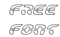 Starfighter Outline Italic