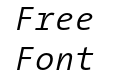 The Sans Mono Semi Light Italic