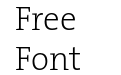 The Serif Extra Light Plain