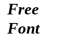 Tinos Bold Italic