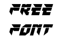 Tokyo Drifter Laser Italic