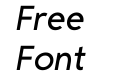 Triomphe Light Italic