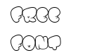 BOMB FONT