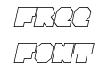 VX Rocket Outline Italic