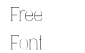 Vacer Serif Personal Thin