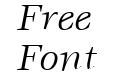 VeljovicBookItalic