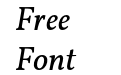 Vollkorn Italic