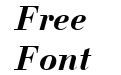 a_ Bodoni Nova Bold Italic