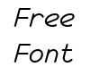 monofur italic