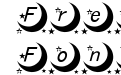 moon font