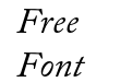 A Caslon Pro Italic