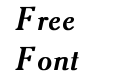 Academy Bold Italic