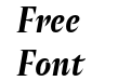 Amster Bold Italic