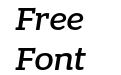 Bandera Pro Medium Italic