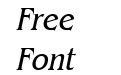 Bangle Condensed Italic