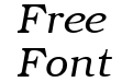 Bookman Light Italic