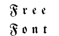 Breitkopf FrakturUNZ1L Italic