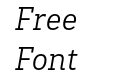 Brix Slab Light Italic