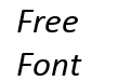 Calibri Italic