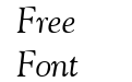 Carnegie Italic Italic