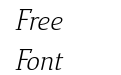 Cavole Slab Light Italic