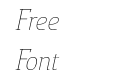 Cavole Slab Thin Italic