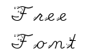 DMOB Cursive Arrow