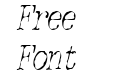 Detective Condensed ItalicSWFTE