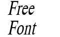 Duke Condensed Italic