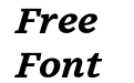 Embury Text Bold Italic