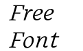 Embury Text Light Italic