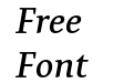 Expo Serif Pro Semibold Italic