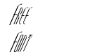 FZ BASIC 38 ITALIC