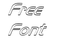 FZ BASIC 8 HOLLOW ITALIC