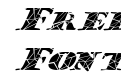 FZ JAZZY 38 CRACKED ITALIC