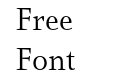 Farrerons Serif Light