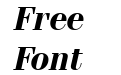 FeniceIT CbyBT Bold Italic