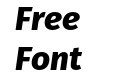 Fira Sans Extra Bold Italic