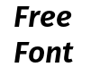 Fira Sans Semibold Italic