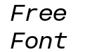 Fonetika Mono Unlicensed Trial Italic