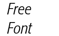 Formata Light Condensed Italic