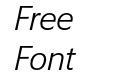 Formata Light Italic