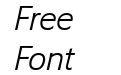 Formata Light Italic