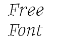 BetterTypeRightThin Italic