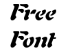 Freeform 721 Black Italic BT