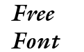 Galliard Pro Bold Italic