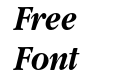 Garamond NarrowC Bold Italic